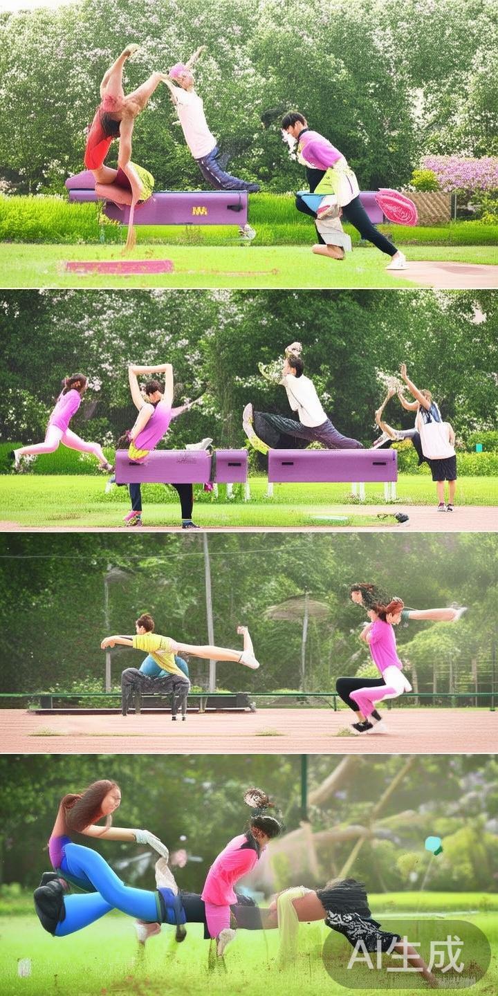 完美体育徒手操游戏是一种结合了传统徒手操动作和游戏